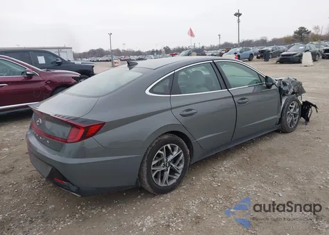 2021 Hyundai Sonata Sel из США, поврежденный, VIN 5NPEL4JA0MH070652
